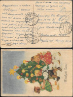 Russia Post-WW2 Army Fieldpost Postcard Mailed To Leningrad 1946. Censor - Covers & Documents