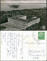 Ansichtskarte Chiemsee Herrenchiemsee / Herreninsel Mit Schloss 1956 - Chiemgauer Alpen