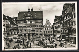 AK Tübingen, Marktplatz Mit Rathaus  - Tübingen