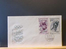 105/668 FDC CESKOSL.  1964 - Eishockey