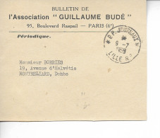 LILLE Nord CAD P.P. JOURNAUX LILLE R.P. 1959 Fragment - Kranten