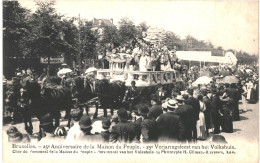 CPA Carte Postale  Belgique Bruxelles  25me Anniversaire De La Maison Du Peuple Char Du Personnel    VM81315 - Fêtes, événements