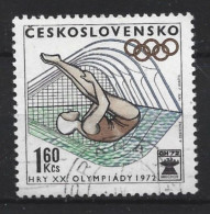 Ceskoslovensko 1972 Ol. Games Munich Y.T. 1912  (0) - Oblitérés