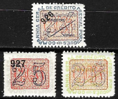 Vignettes/ Vinhetas, Portugal 1926/ 1927? - Companhia Geral De Crédito Predial Português -||- MNH - Avec Gomme - Emissioni Locali