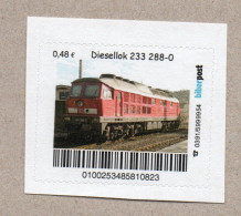 X04] BRD - Privatpost Biberpost -  Eisenbahn Train - Diesellok 233 288-0 - Privées & Locales