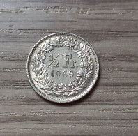 1/2 Franc 1969 Suisse - 1/2 Franken