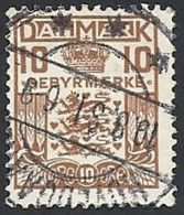 Dänemark Verrechnm. 1930, Mi.-Nr. 16, Gestempelt - Fiscaux