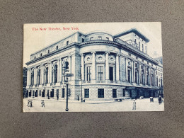 The New Theatre New York Carte Postale Postcard - Other Monuments & Buildings