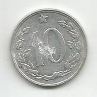 CZECHOSLOVAKIA 10 HALERU 1970 - Czechoslovakia