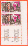 12477 / ⭐ MONACO Coin Daté 16-12-1968 Paire Yvert Y-T N° 780 Damnation De FAUST Par BERLIOZ 0fr20 LUXE MNH**  - Ungebraucht