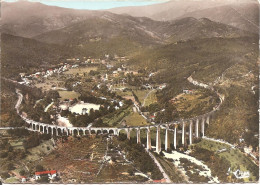 CHAMBORIGAUD (30) Vue Aérienne - Le Viaduc - Au Fond , CHAMBORIGAUD En 1967  CPSM GF - Chamborigaud