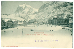 SLIGHT TEAR, Grindelwald, Eisfeld, Hôtel Bär Und Wetterhorn, Switzerland - Grindelwald