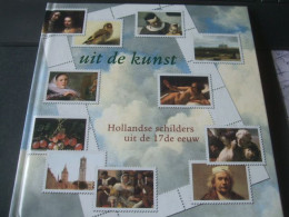 Uit De KUNST Hollandse Schilders Davo Boekje Nr 1  Met Zowel 1x Blokje En Ook De Losse Zegels - Autres & Non Classés