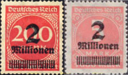 640628 HINGED ALEMANIA 1923 CIFRAS - Autres & Non Classés