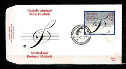1989 2344 FDC (St.Elooi Winkel) : " MUZIEKKAPEL KONINGIN ELIZABETH/CHAPELLE MUSICALE REINE ELISABETH " - 1991-2000
