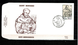 1990 2391 FDC  ( Oudenaarde ) : “ SINT BERNADUS  / Saint-Bernard ” - 1991-2000