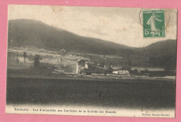 SAS1673  CPA SAULXURES-SUR-MOSELOTTE (Vosges)  Vue D'ensemble Des Carrières De La Société Des Granits - Saulxures Sur Moselotte