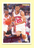 Basket : ALLAN HOUSTON / DETROIT PISTONS / N° 68 / NBA - Fleer' 94-95 - 1990-1999