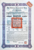 1925 - The Chinree Government Loan - SKODA LOAN - Avec Feuille De Coupons Complète - Automobilismo