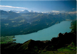 Brienzer Rothorn - Blick Auf Brienzersee Und Berner Alpen (18989) * 4. 7. 2001 - Fliegeraufnahme - Brienz