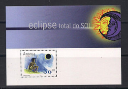 Angola 2001 Yvertn° Bloc 95 *** MNH Cote 25 € L' éclipse Solaire Totale Zonsverduistering - Angola