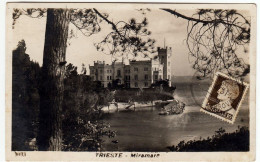 TRIESTE - MIRAMARE - 1931 - Vedi Retro - Formato Piccolo - Trieste (Triest)