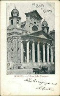 GENOVA - CHIESA DELLA NUNZIATA - FOTO GIANINAZZI - SPEDITA 1903 ( 20922) - Genova (Genoa)