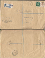 England Cricklewood Registered Cover To Germany 1939. 5 1/2d Rate - Cartas & Documentos