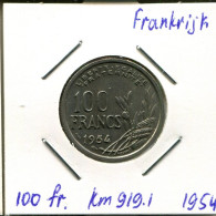 100 FRANCS 1954 FRANCE Coin French Coin #AM450.U.A - 100 Francs