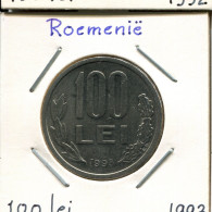 100 LEI 1993 RUMÄNIEN ROMANIA Münze #AP691.2.D.A - Roemenië