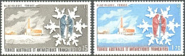 ARCTIC-ANTARCTIC, FRENCH S.A.T. 1984 GLACIOLOGY**+ - Research Programs