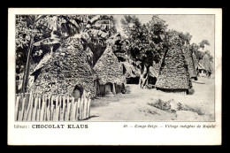 CONGO KINSHASA - MUPELE -  VILLAGE INDIGENE - Kinshasa - Léopoldville