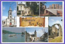 Carte Postale Toilée 77. Dammarie Les Lys Très Beau Plan - Dammarie Les Lys