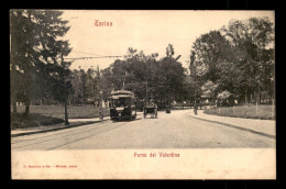 ITALIE - TORINO - PARCO DEL VALENTINO - TRAMWAY - Transportes