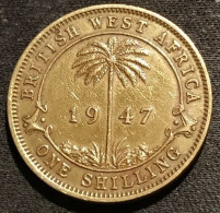 BRITISH WEST AFRICA - 1 ONE SHILLING 1947 - George VI - KM 23 - ( Afrique Occidentale Britannique ) - Colonias