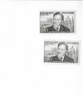 1242 A 2 Nuances - Unused Stamps