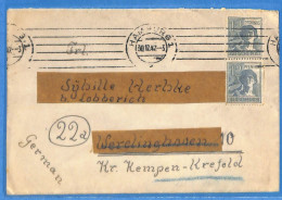 Allemagne Zone AAS 1947 - Lettre De Hamburg - G33803 - Other & Unclassified