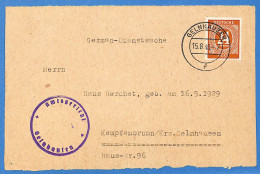 Allemagne Zone AAS 1946 - Seulemnt Le Recto D'une Lettre De Gelnhausen - G33758 - Other & Unclassified