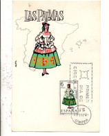 ESPAGNE LOT DE 26 CARTES MAXIMUM - COSTUMES REGIONAUX - Vrac (max 999 Timbres)