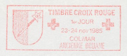 Meter Cut France 1985 Red Cross Stamps 1985 - Other & Unclassified