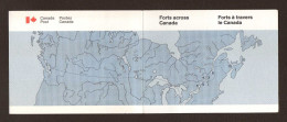 1 MARKENHEFTCHEN CANADA FORT`s 1983 POSTFRISCH - Ganze Markenheftchen