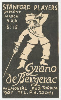 Postal Stationery USA 1948 Cyrano De Bergerac - Edmond Rostand - Théâtre