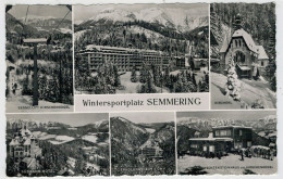 C.P.  PICCOLA     WINTERSPORTPLATZ   SEMMERING  VEDUTE     2SCAN  (VIAGGIATA) - Semmering