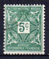 Haut Sénégal Et Niger - 1915 - Tb Taxe N° 8  -  Oblit - Used - Gebruikt