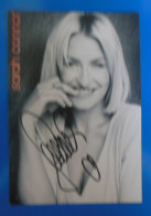 AUTOGRAPHE DE SARAH CONNOR SUR CARTE - Chanteurs & Musiciens