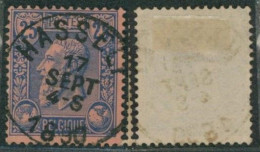 émission 1884 - N°48 Obl Simple Cercle "Hasselt" - 1884-1891 Leopold II