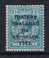 Ireland: 1922   KGV OVPT    SG42    10d      MH - Unused Stamps