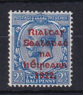 Ireland: 1922   KGV OVPT    SG35    2½d      MH - Ungebraucht