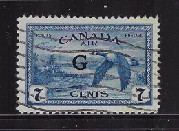 CANADA 1950  AIR POST OFFICIAL  SCOTT # CO2  USED  CV $15.00 - Airmail: Semi-official