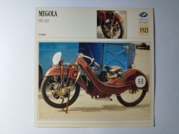 MEGOLA 640 1923 Allemagne Fiche Technique Moto - Sports